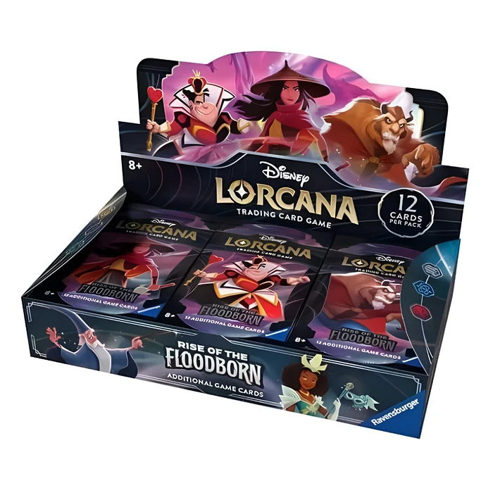 Disney Lorcana Trading Card Game – Booster Pack Display (24 Packs) – Set 2 3