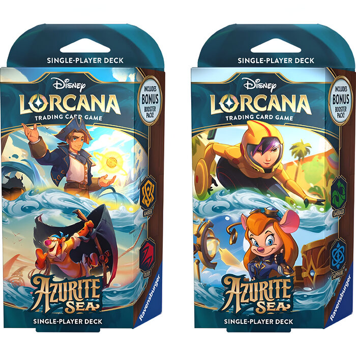 Disney Lorcana Trading Card Game – Starter Deck (8 Packs) – Set 6