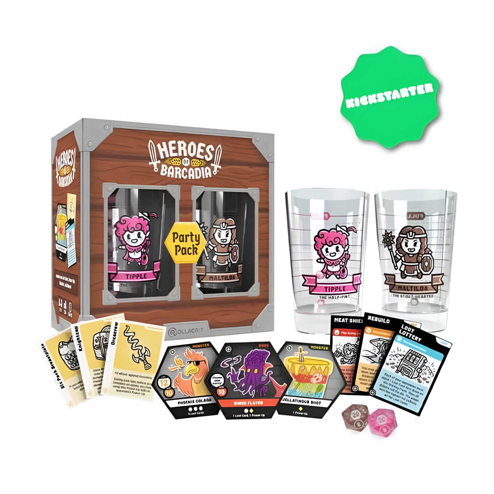 Heroes of Barcadia Party Pack Retail Edition