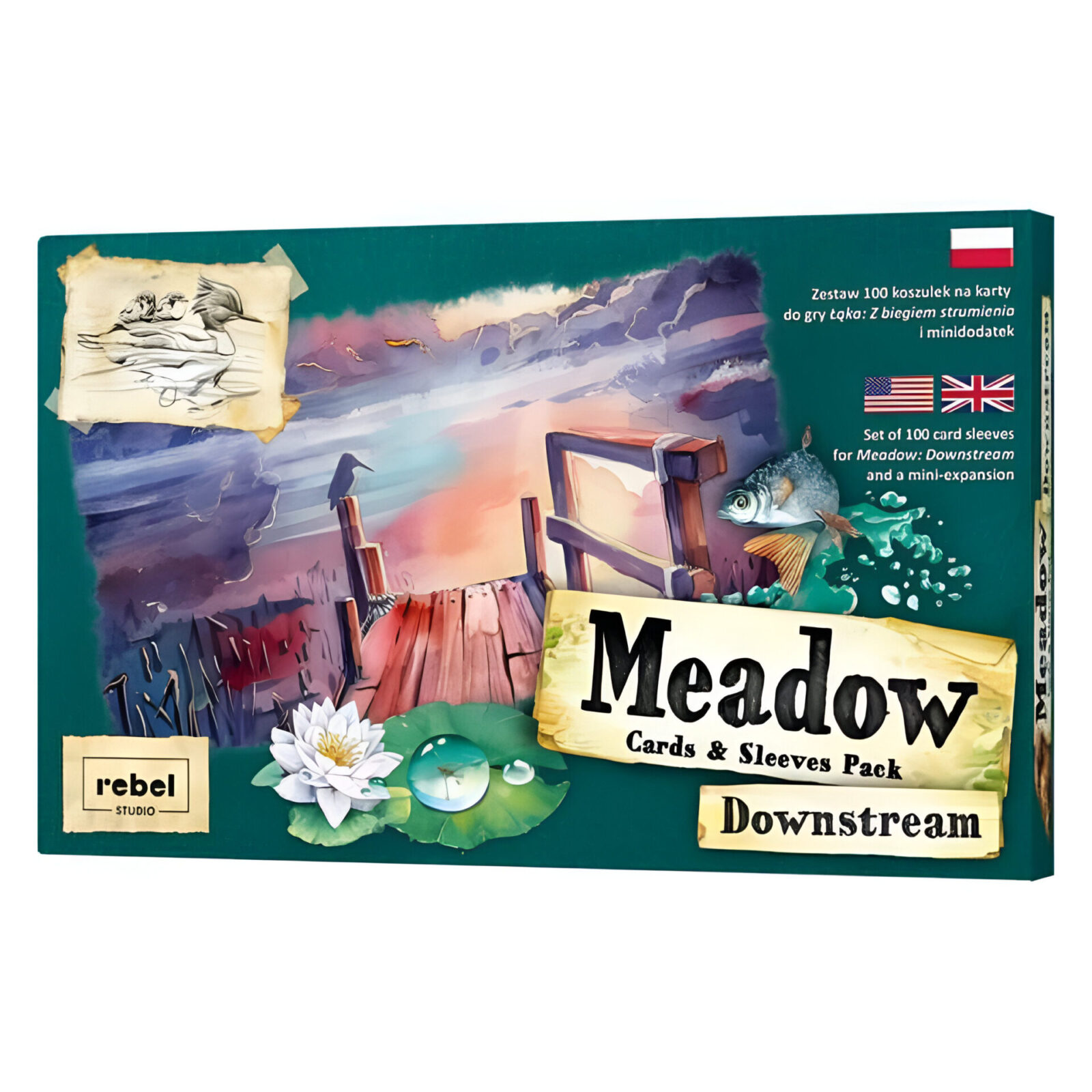 Meadow Downstream: Cards & Sleeves Pack