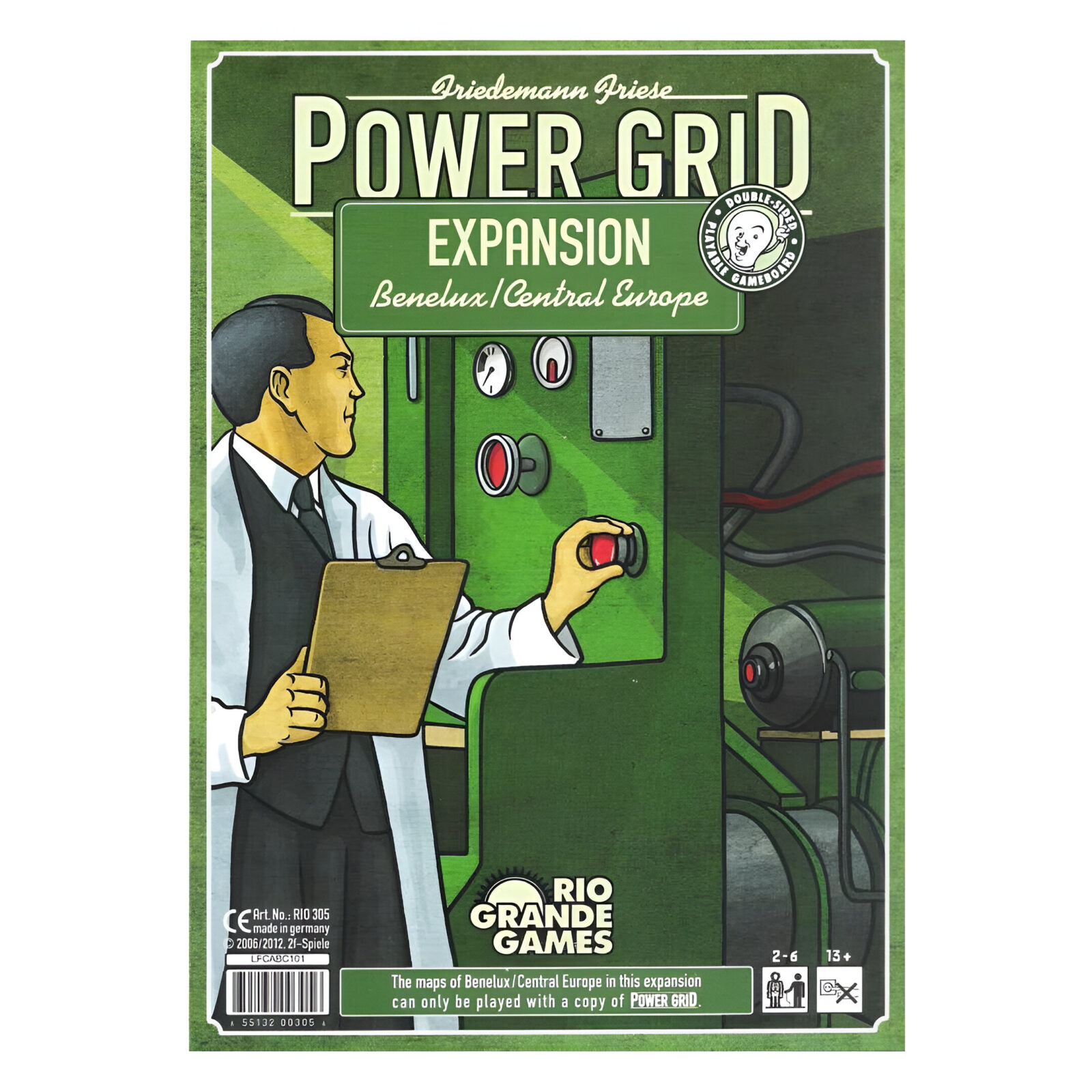 Power Grid Exp: Central Europe 2nd Edition