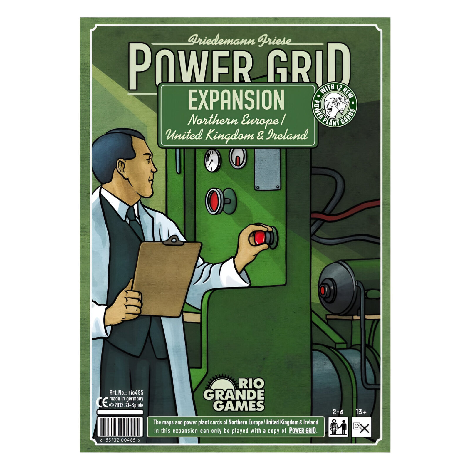 Power Grid: Northern Europe/UK & Ireland 2nd Edition