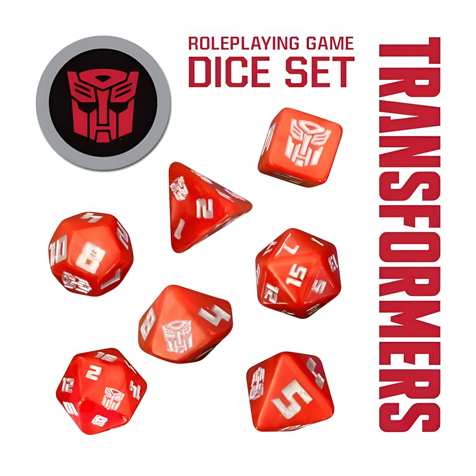 Transformers Roleplaying Game: Dice Set