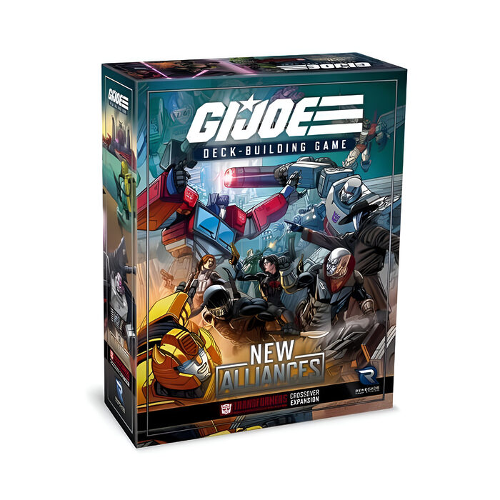 G.I. JOE Deck-Building Game New Alliances: A Transformers Crossover Expansion