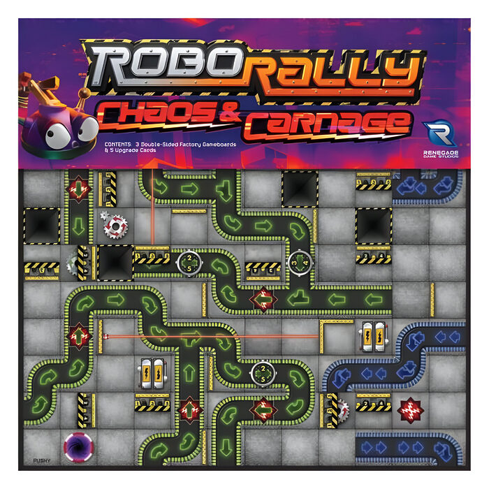 Robo Rally: Chaos & Carnage Expansion