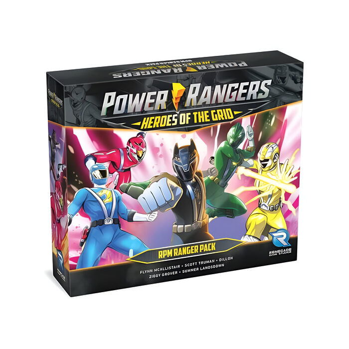 Power Rangers: Heroes of the Grid: RPM Ranger Pack