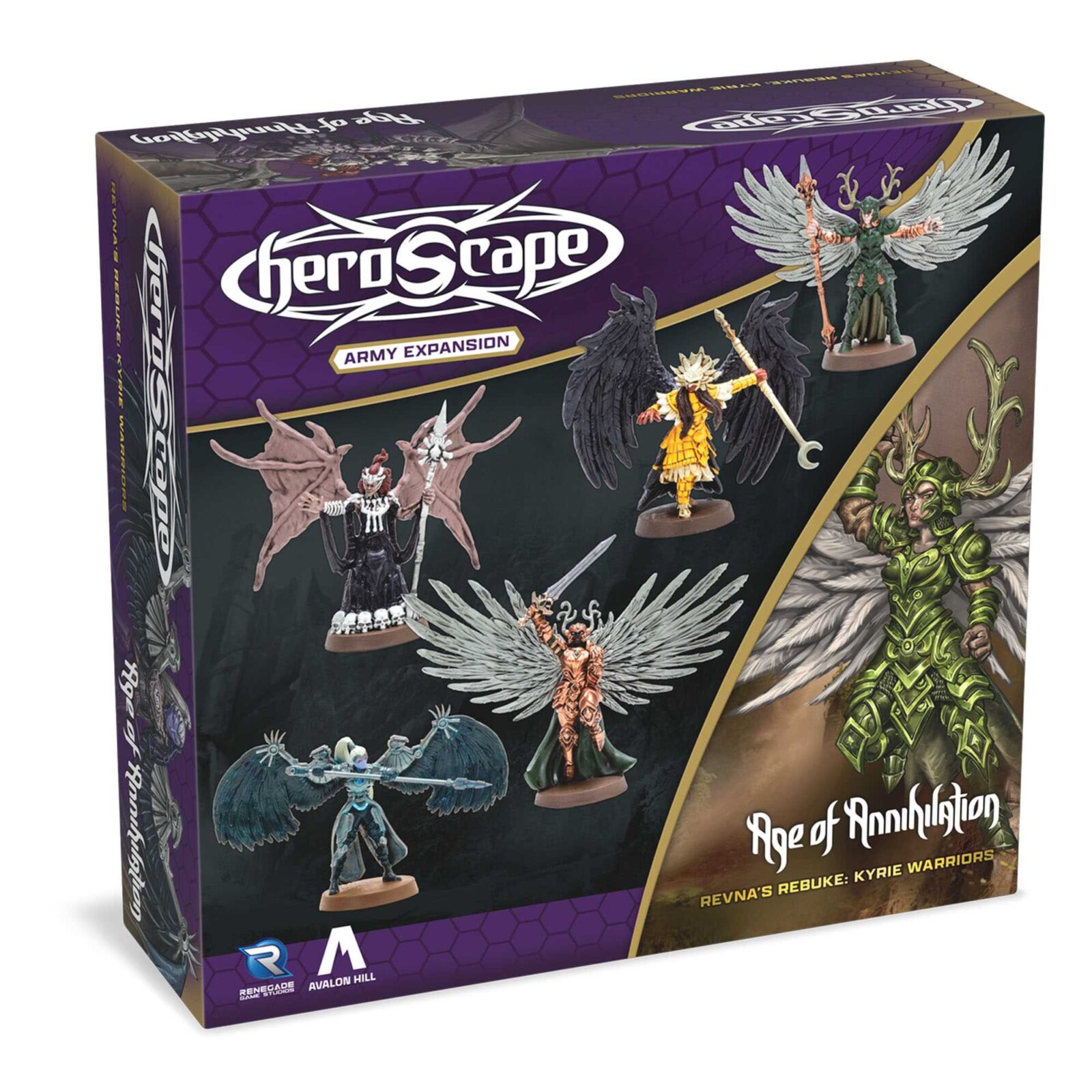 Heroscape: Revna’s Rebuke: Kyrie Warriors Army Expansion