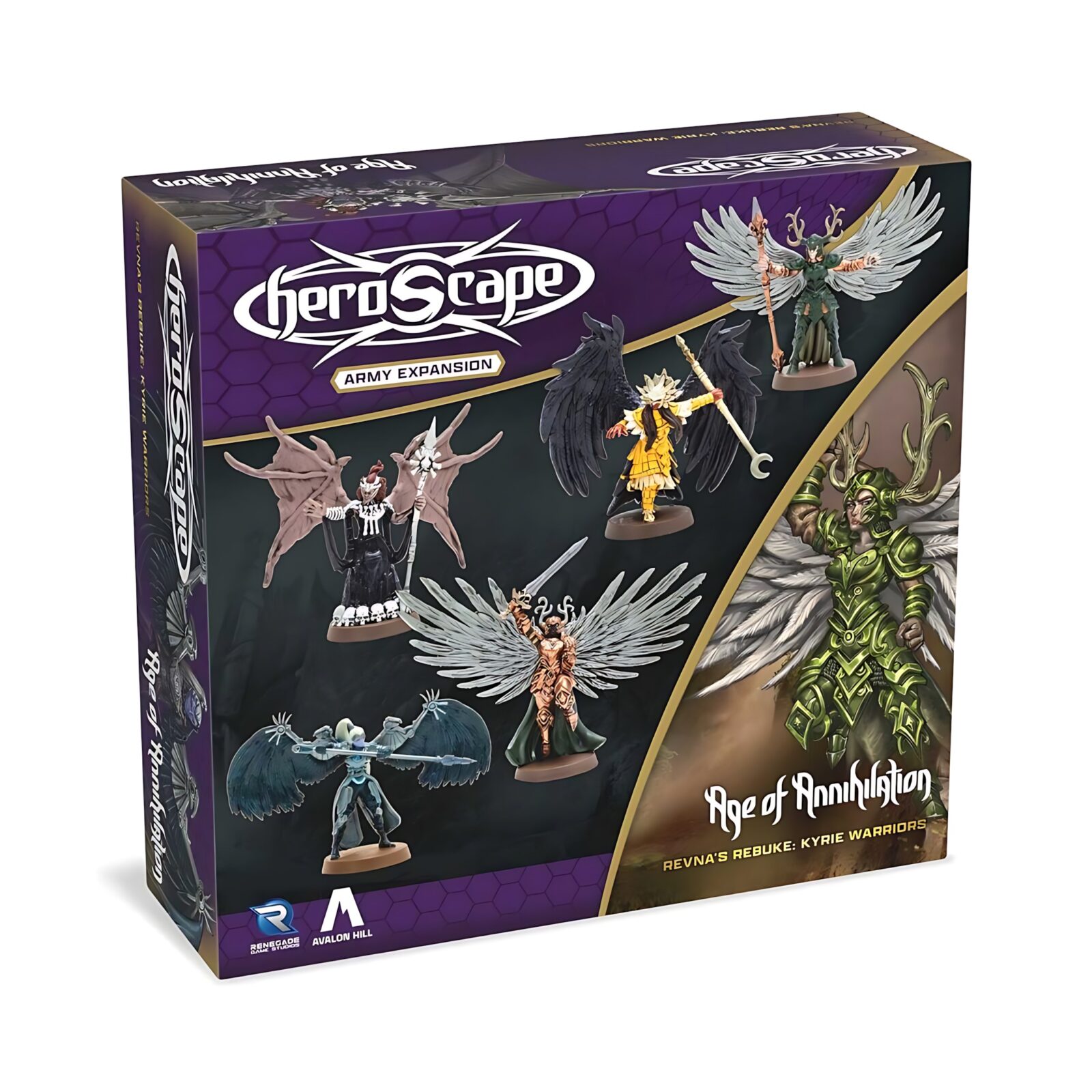 Heroscape: Revna’s Rebuke: Kyrie Warriors Army Expansion – Premium Painted Edition
