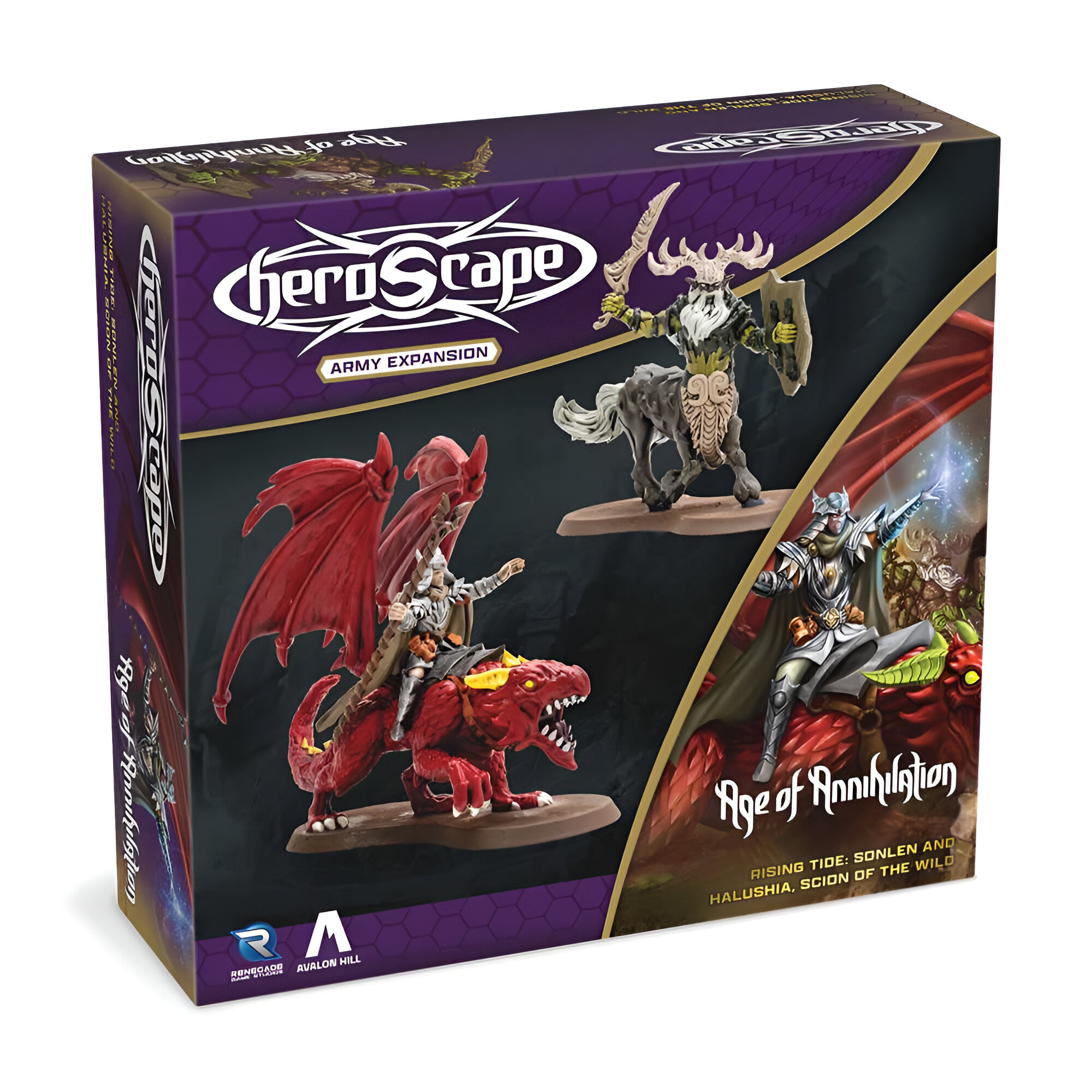 Heroscape: Rising Tide – Sonlen & Halushia, Scion of the Wild Army Expansion 3 Heroscape: Rising Tide – Sonlen & Halushia, Scion of the Wild Army Expansion 3