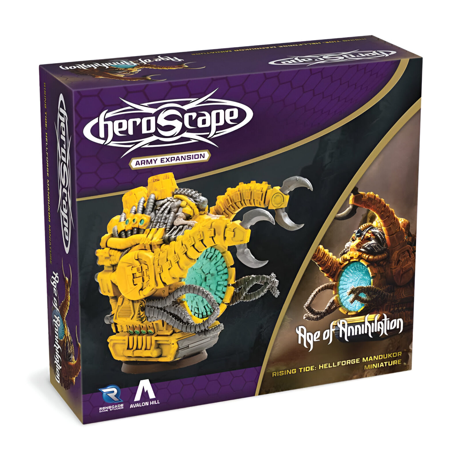 Heroscape: Rising Tide – Hellforge Mandukor Army Expansion