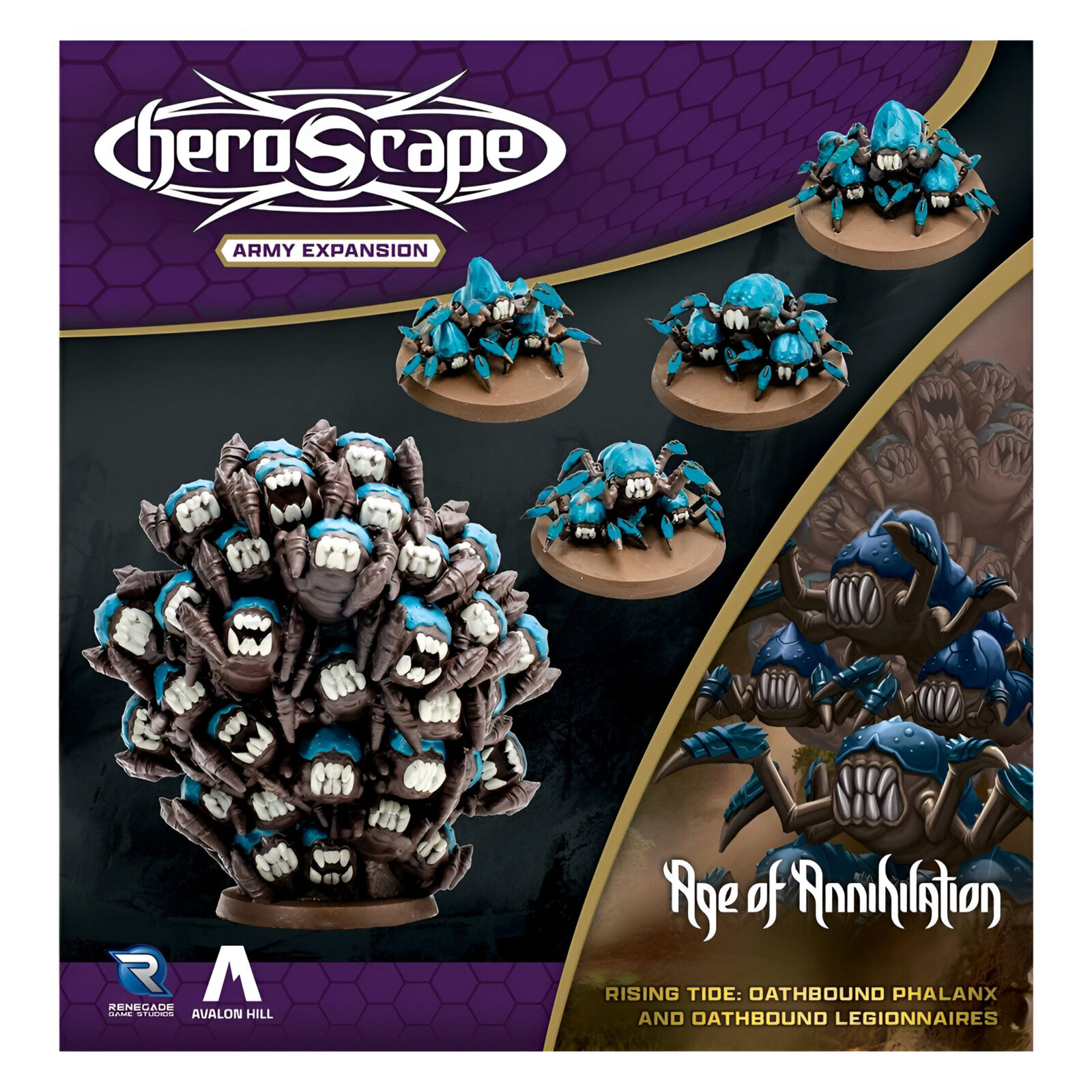 Heroscape: Rising Tide – Oathbound Phalanx and Oathbound Legionnaires Army Expansion 3