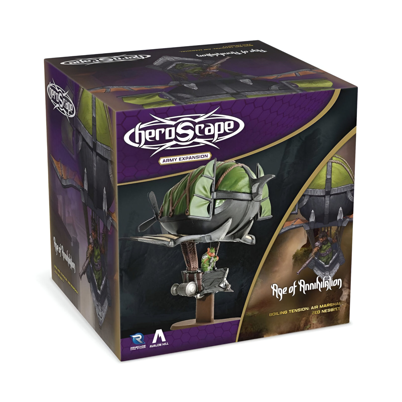 Heroscape: Air Marshal Zed Nesbitt Army Expansion