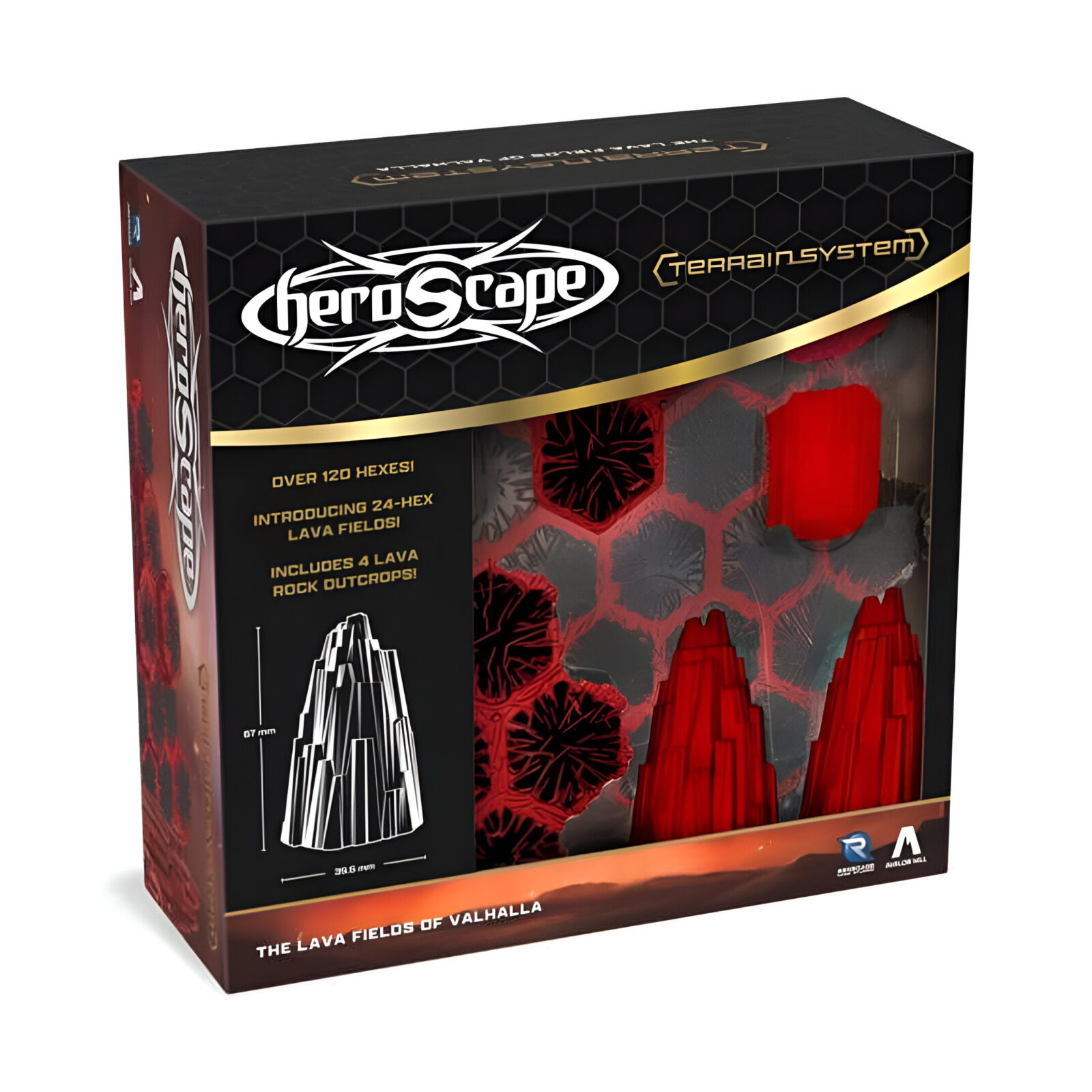 Heroscape: The Lava Fields of Valhalla Terrain Expansion