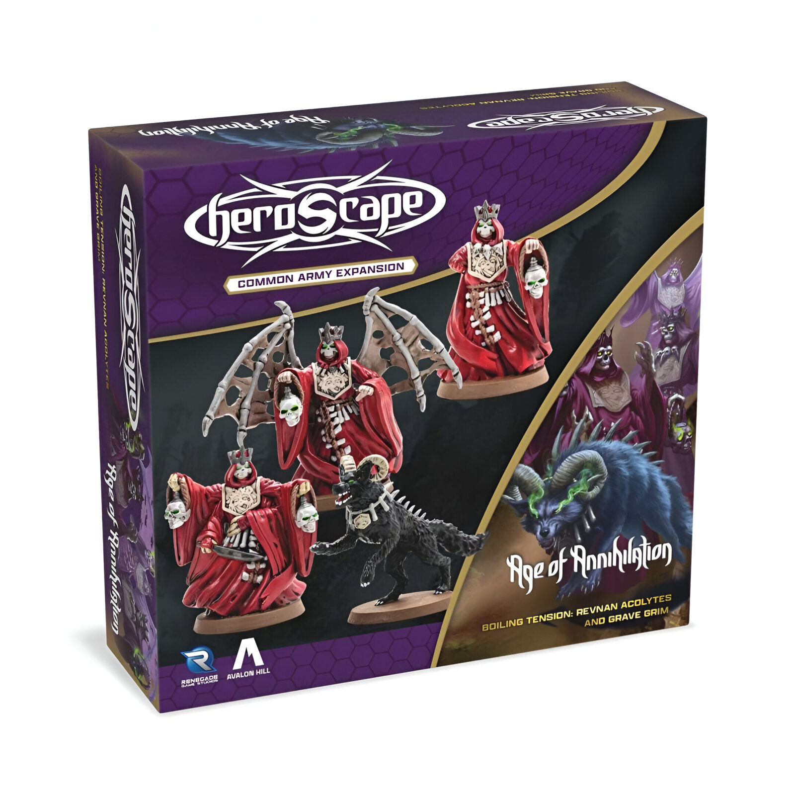 Heroscape: Revnan Acolytes and Grave Grim Army Expansion