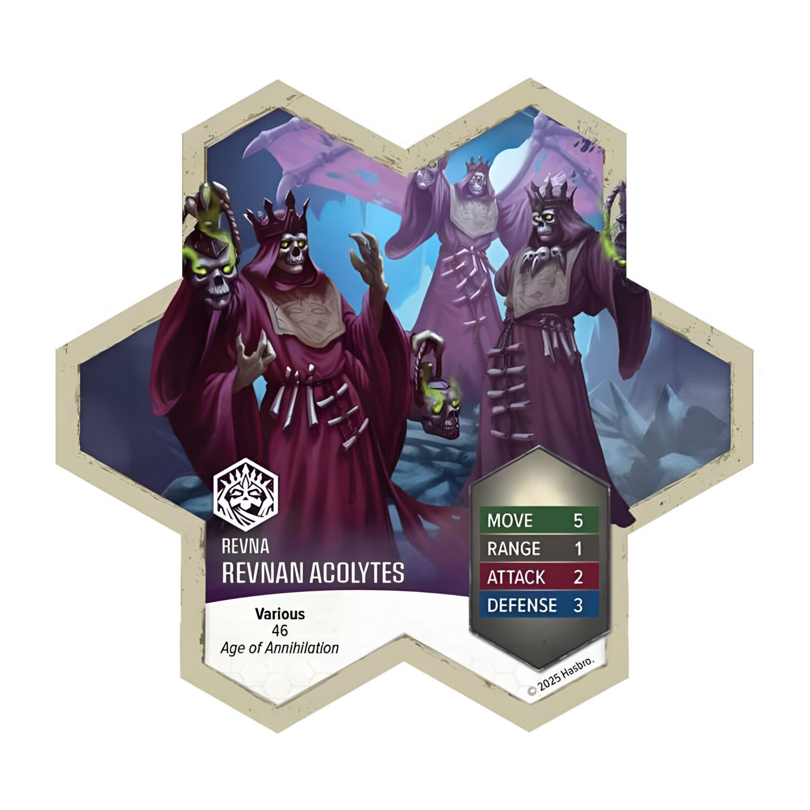 Heroscape: Revnan Acolytes and Grave Grim Army Expansion 3