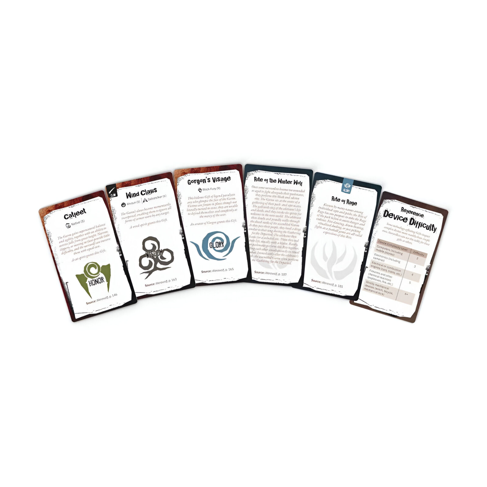 Werewolf: The Apocalypse 5th Edition RPG- Gift and Rite Deck – Accessory 3
