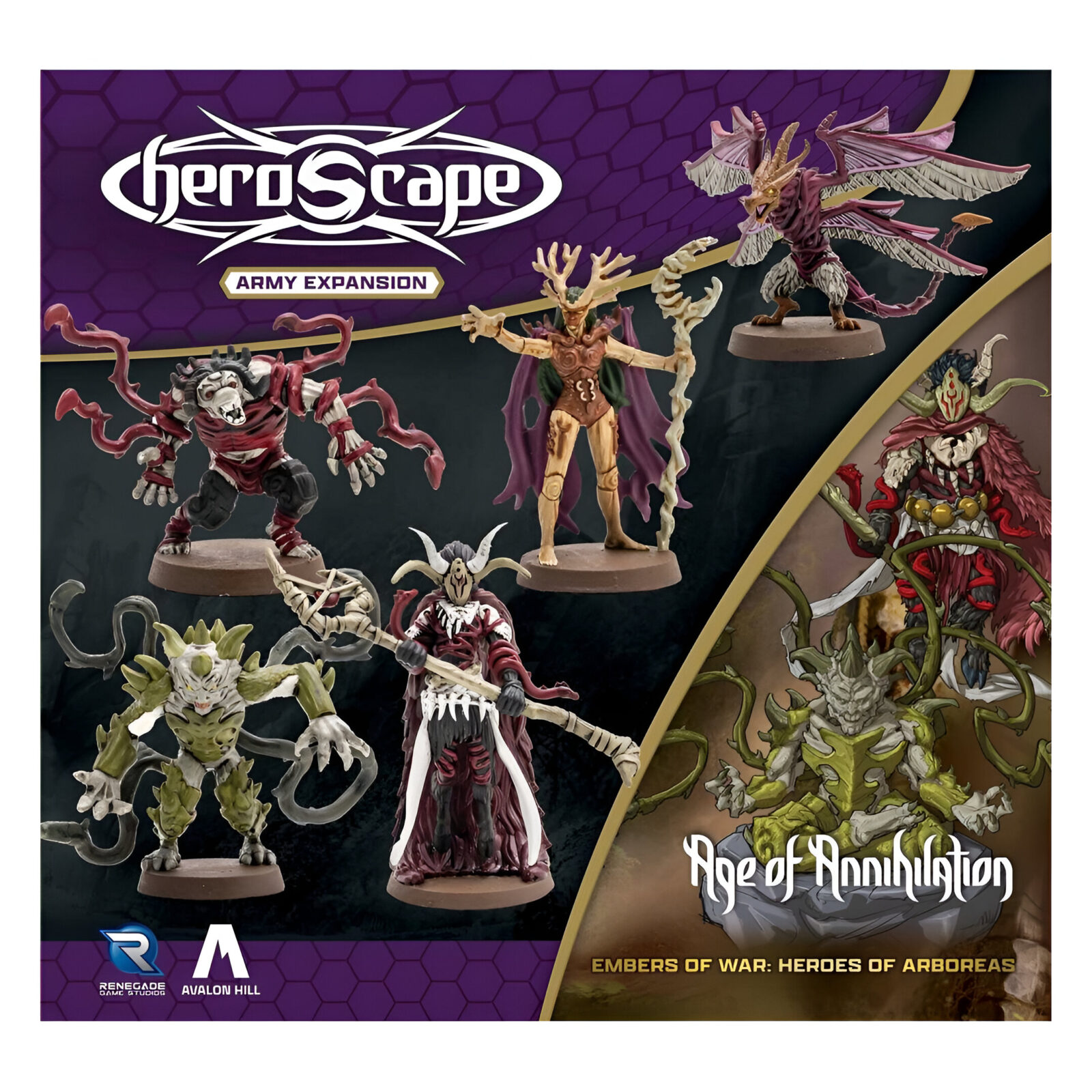 Heroscape: Heroes of Arboreas Army Expansion 3