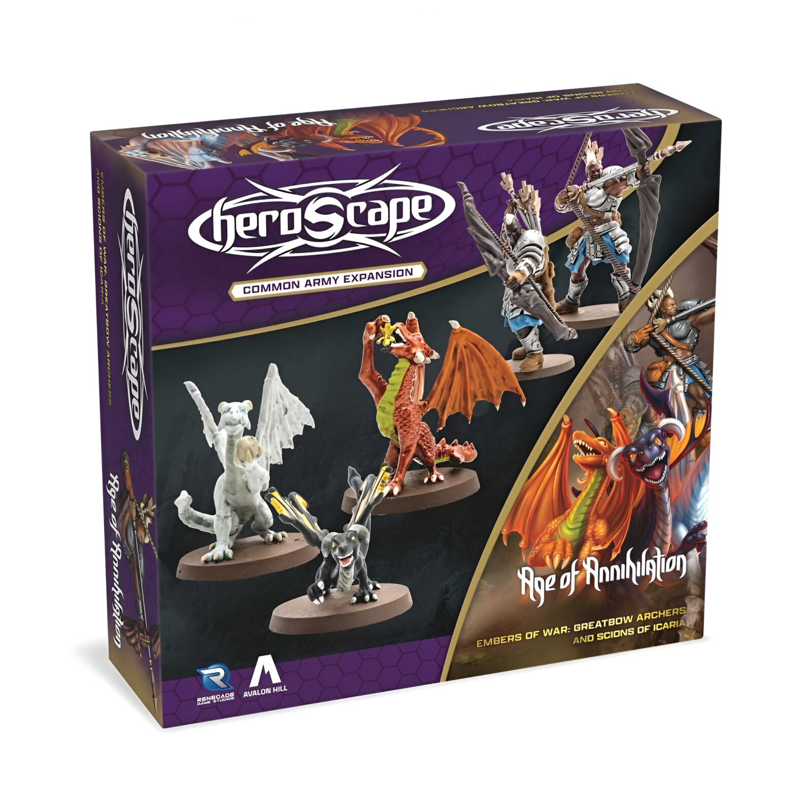 Heroscape: Greatbow Archers and Scions of Icaria Army Expansion