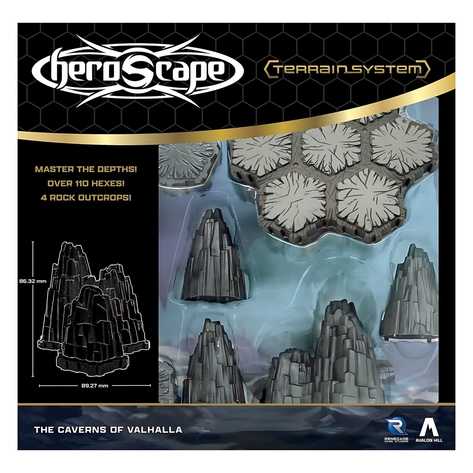 Heroscape: The Caverns of Valhalla Terrain Expansion 3 Heroscape: The Caverns of Valhalla Terrain Expansion 3