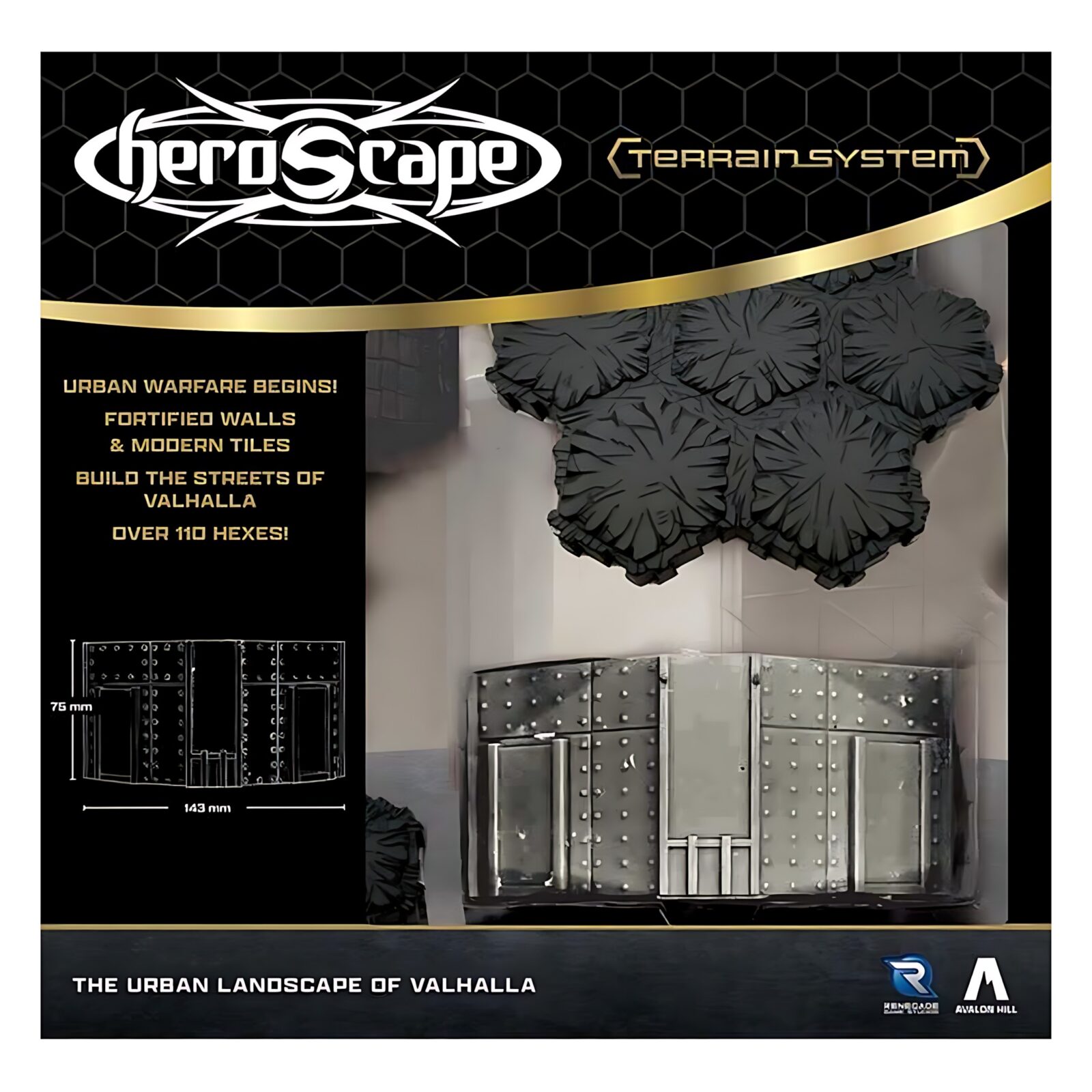 Heroscape: The Urban Landscape of Valhalla Terrain Expansion 3 Heroscape: The Urban Landscape of Valhalla Terrain Expansion 3