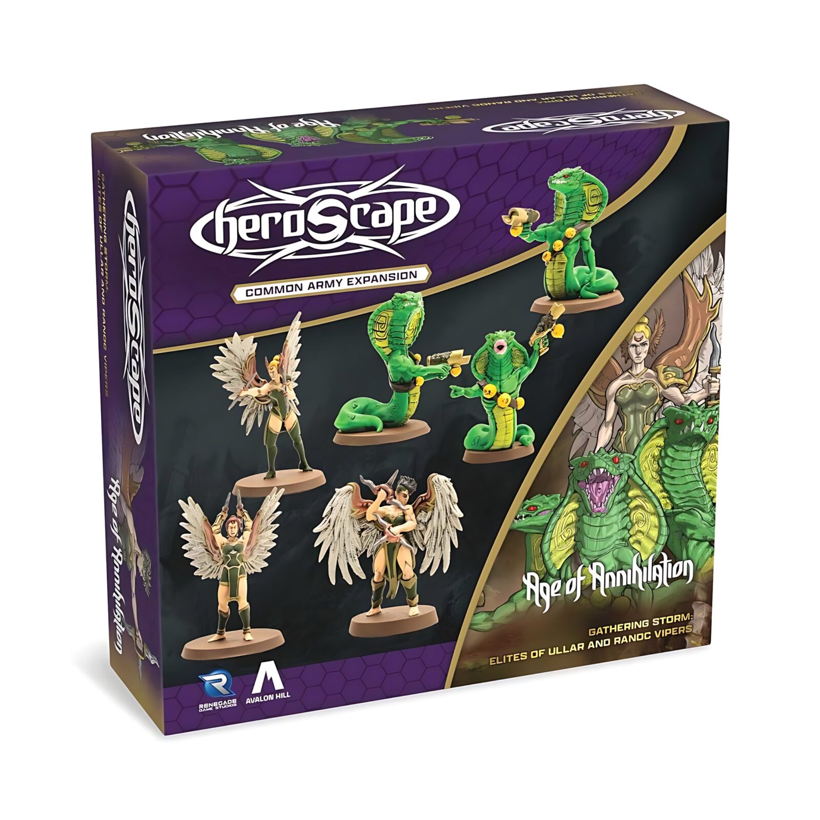 Heroscape: Elites of Ullar and Ranoc Vipers Army Expansion