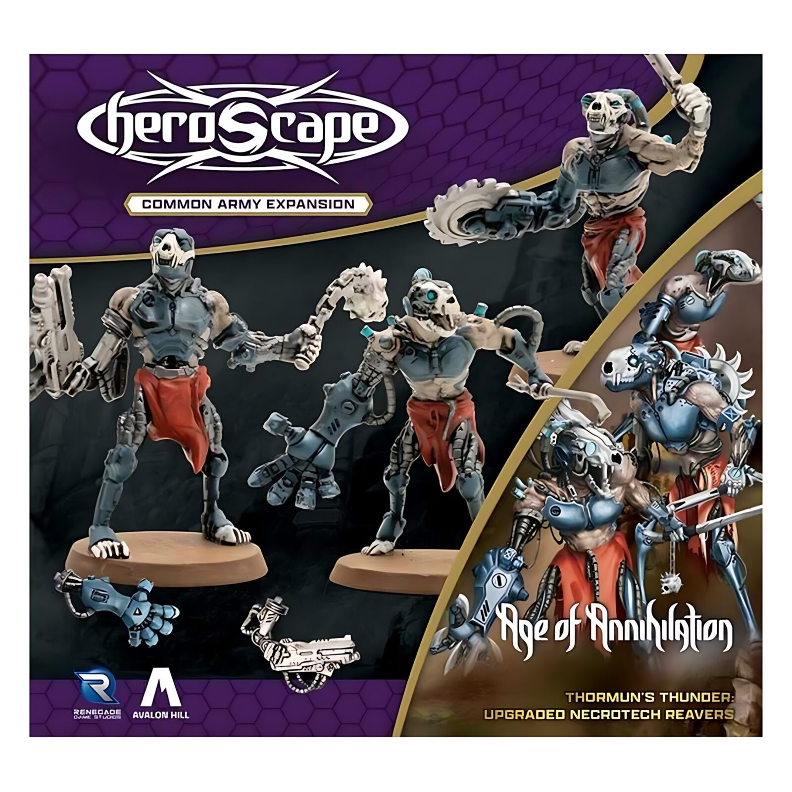Heroscape: Upgraded Necrotech Reavers Army Expansion 3