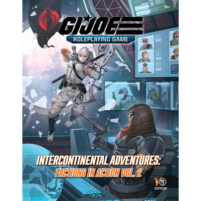 G.I. JOE Roleplaying Game Intercontinental Adventures Factions in Action Vol. 2 Sourcebook