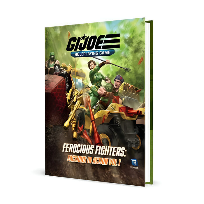 G.I. JOE Roleplaying Game Ferocious Fighters: Factions in Action Vol. 1 Sourcebook