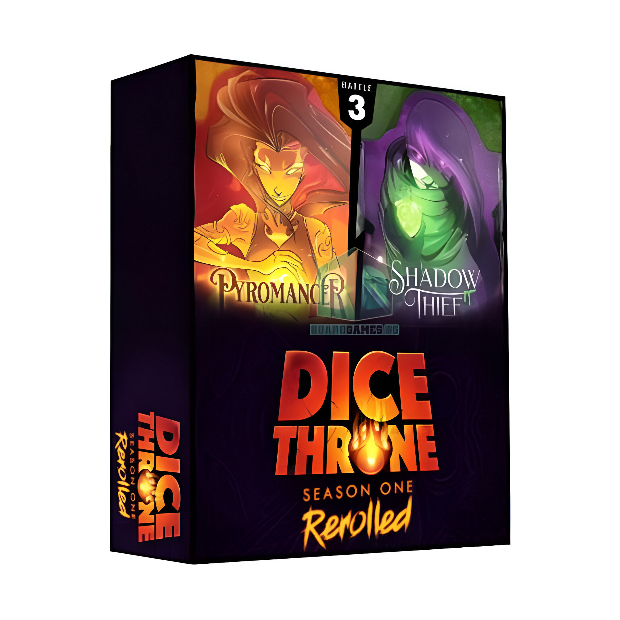 Dice Throne: Season One Rerolled 3: Pyromancer vs. Shadow Thief 3 Dice Throne: Season One Rerolled 3: Pyromancer vs. Shadow Thief 3