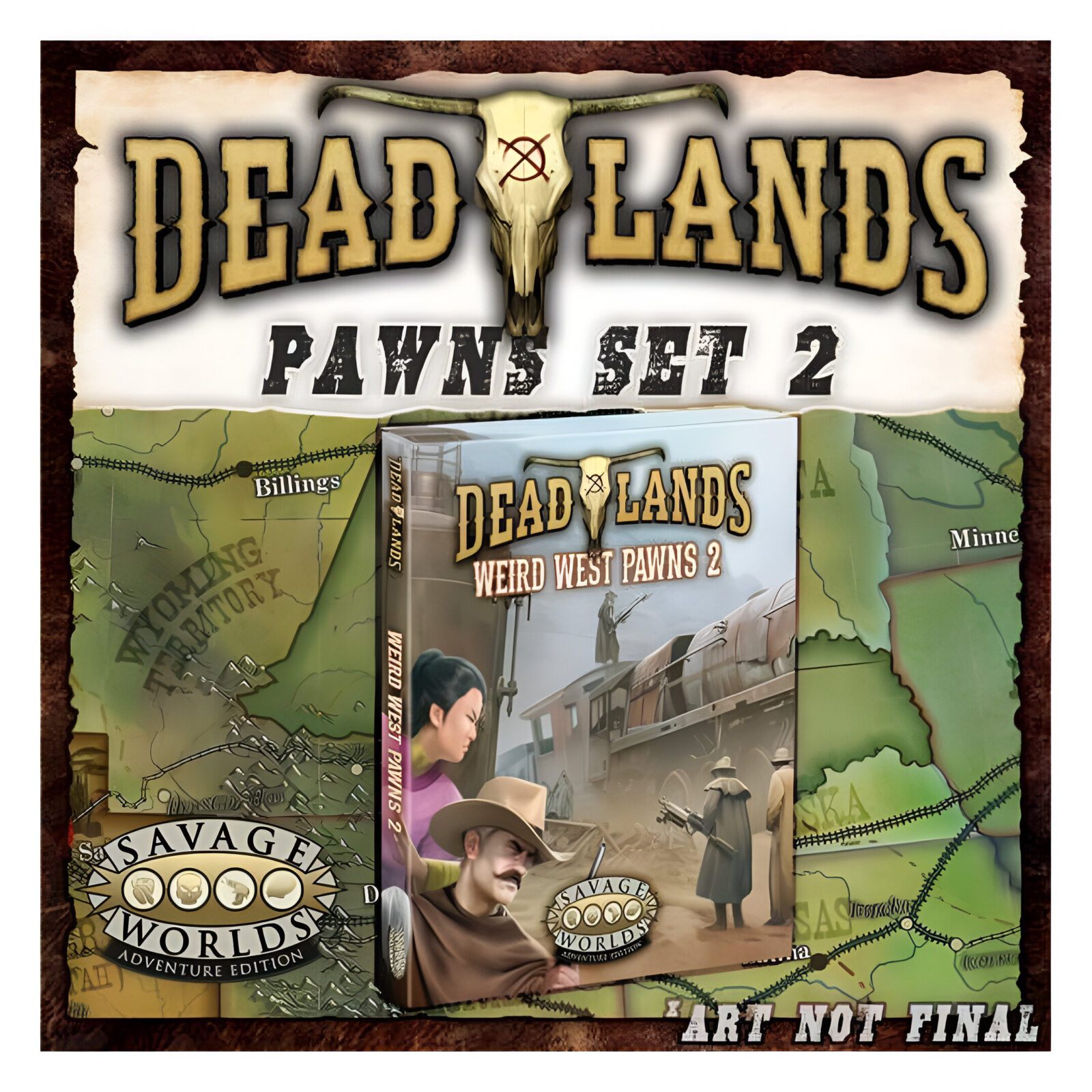 Deadlands: the Weird West Pawns Boxed Set 2