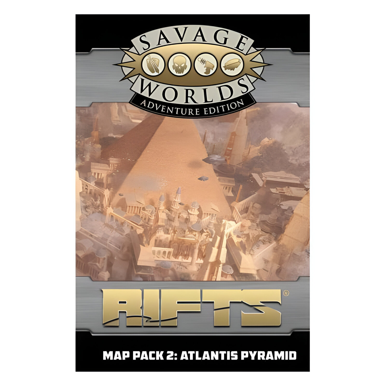 Rifts for Savage Worlds Map Pack 2: Atlantis Pyramid