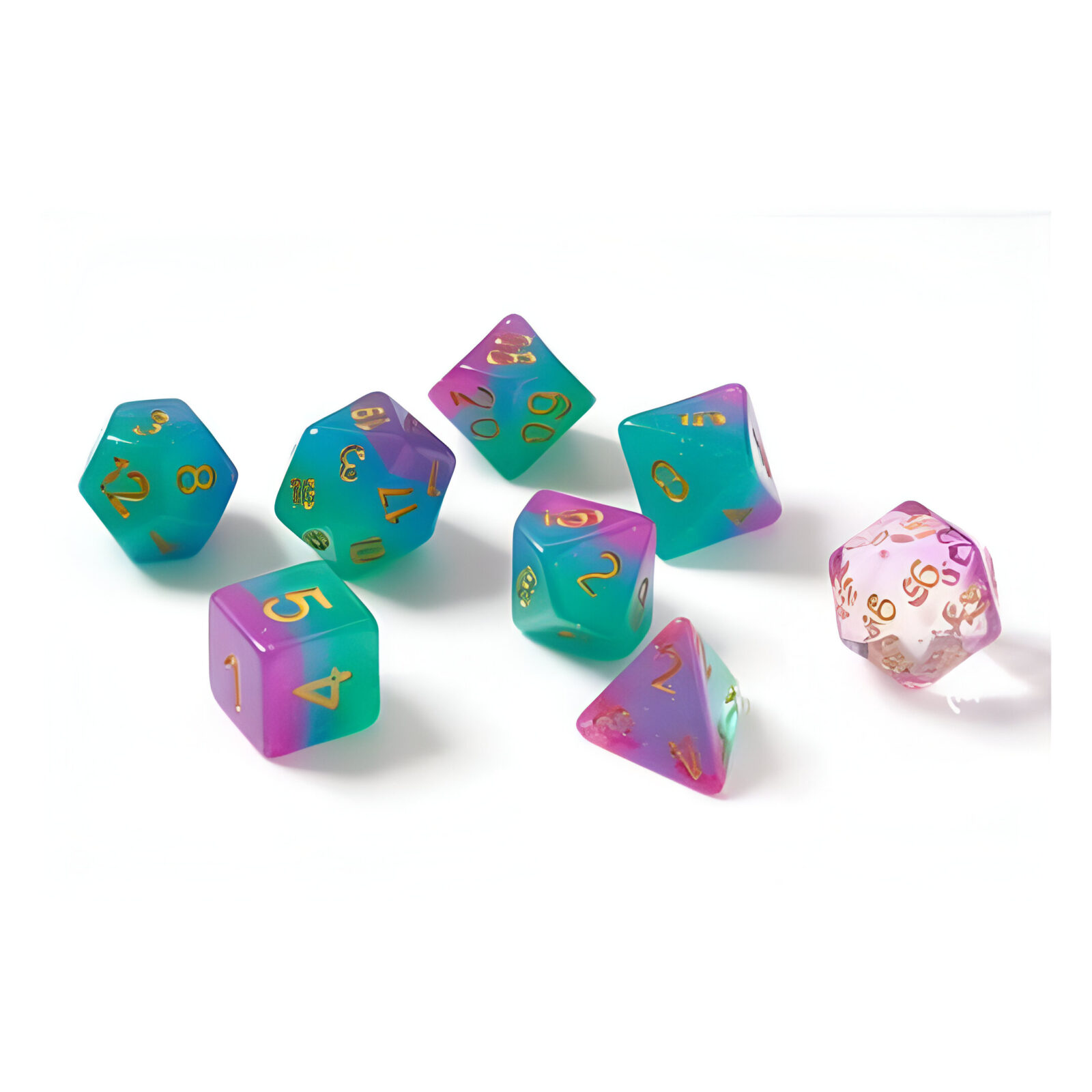 Polyhedral Dice: Northern Lights