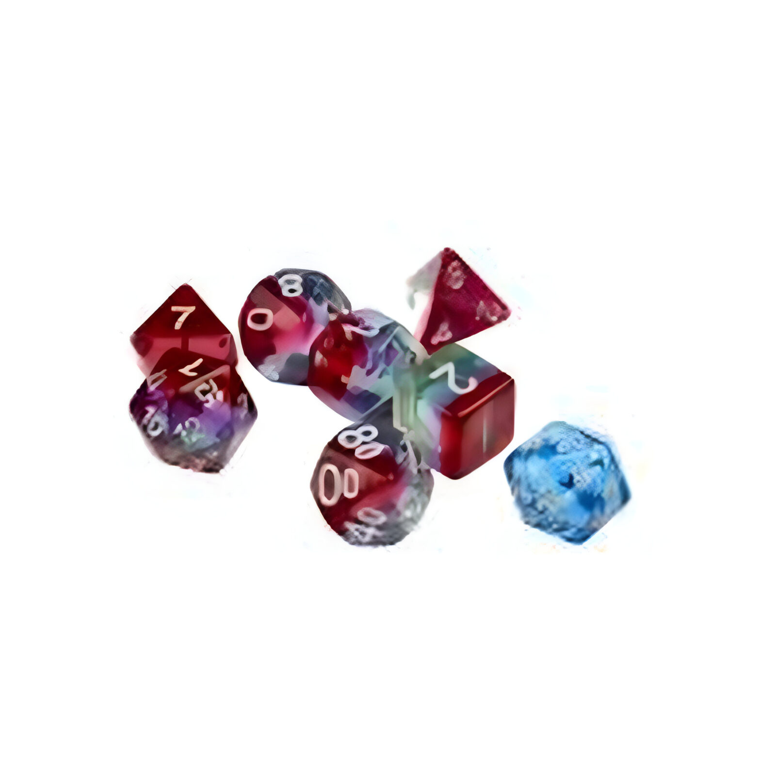 Sirius Dice: Watermelon Polyhedral Set