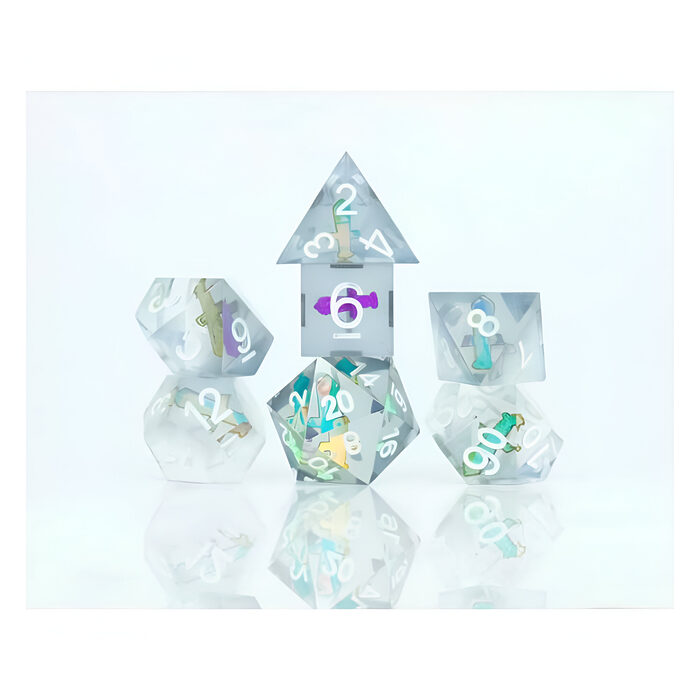 Sirius Dice: Sharp Dagger Poly Set