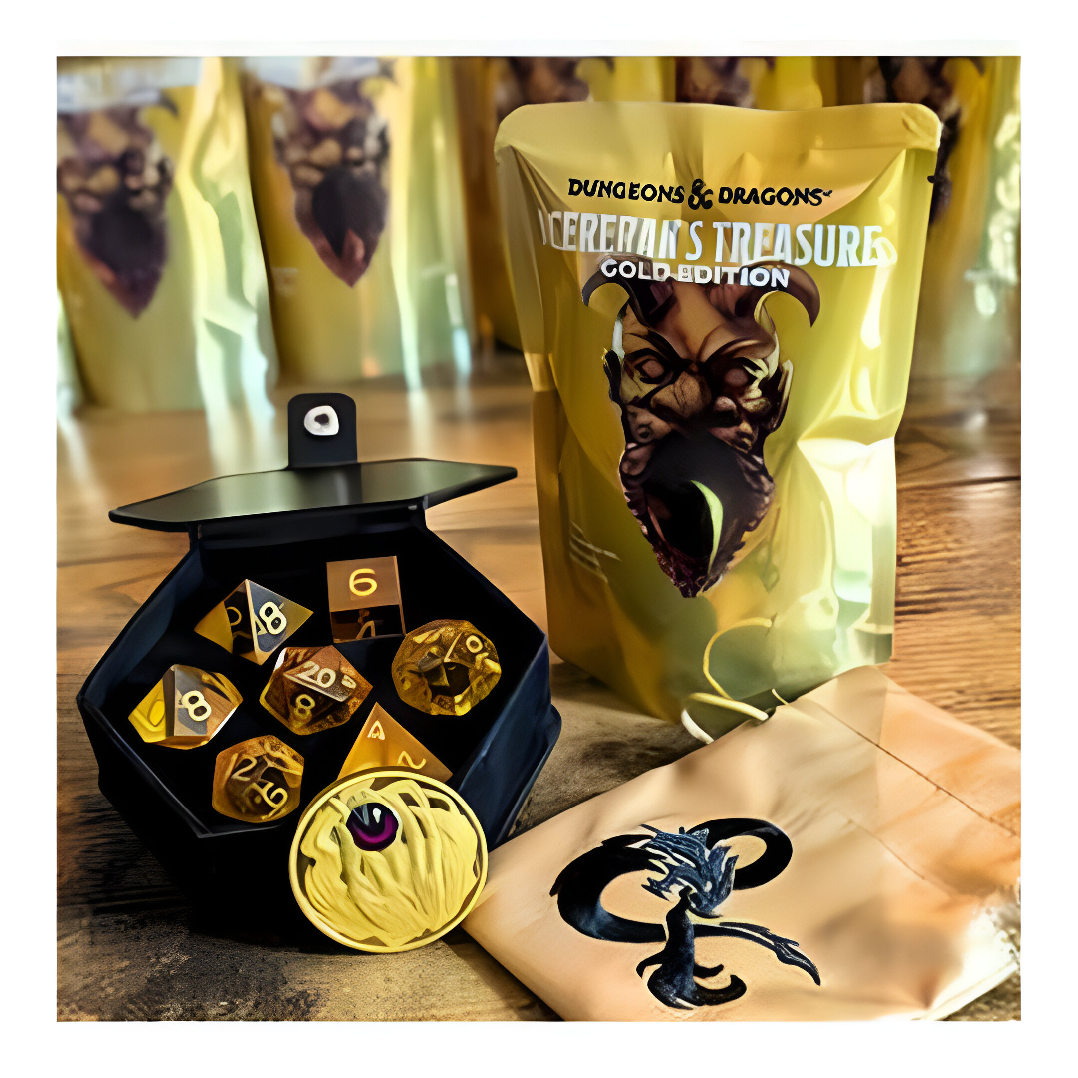 Dungeons and Dragons: Acererak’s Treasure Pack Gold Edition (25 Packs) 3 Dungeons and Dragons: Acererak’s Treasure Pack Gold Edition (25 Packs) 3