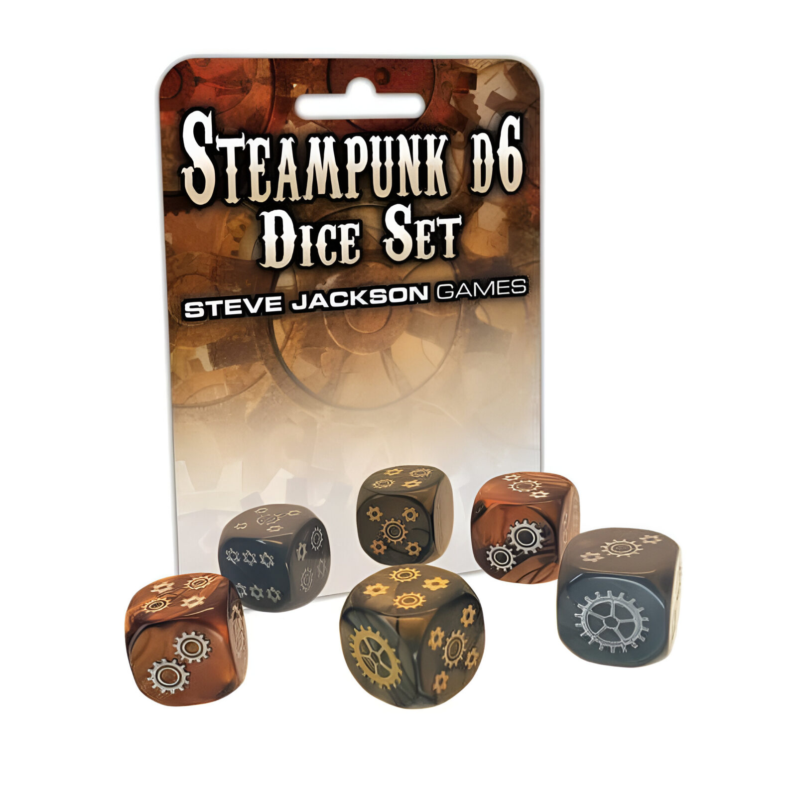 Steampunk: D6 Dice Set