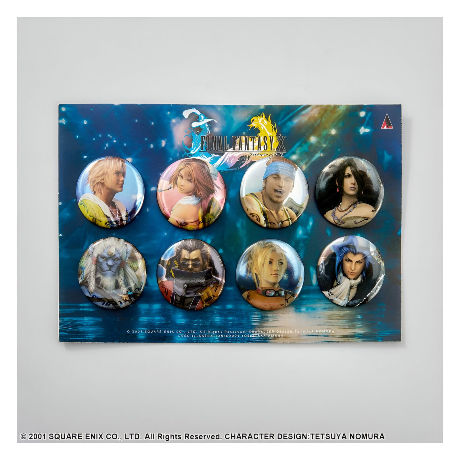 Final Fantasy X Pin Badge Set