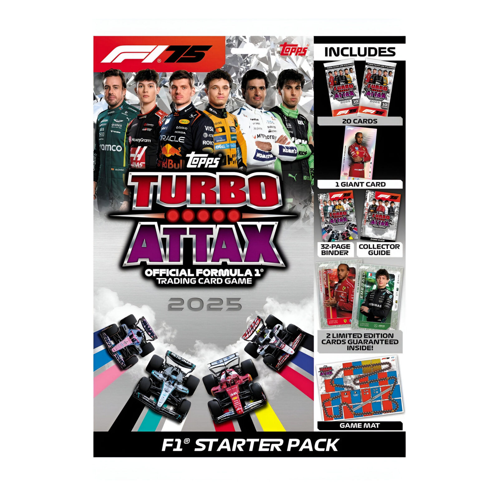 F1 Turbo Attax 2025 Starter Packs