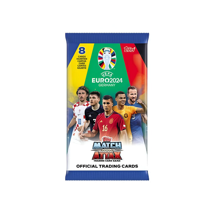 Official Euro Match Attax 2024 Card Packets