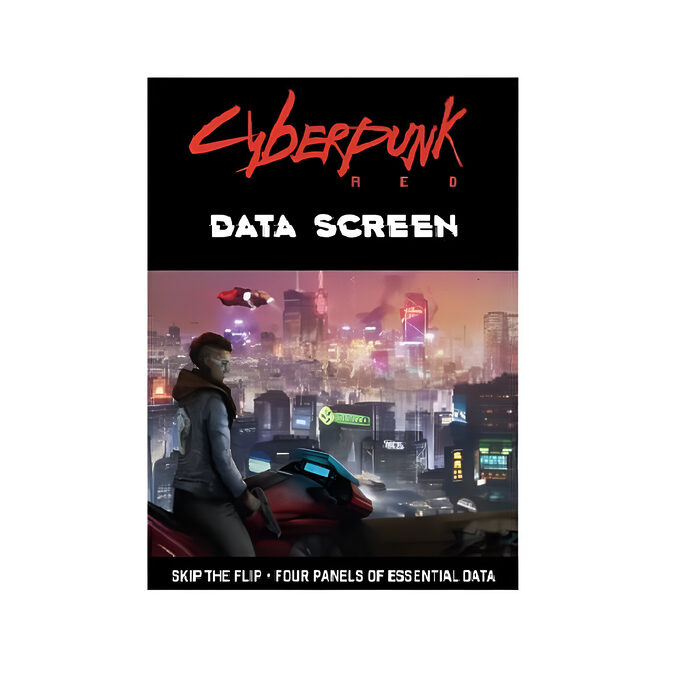 Cyberpunk Red RPG Data Screen