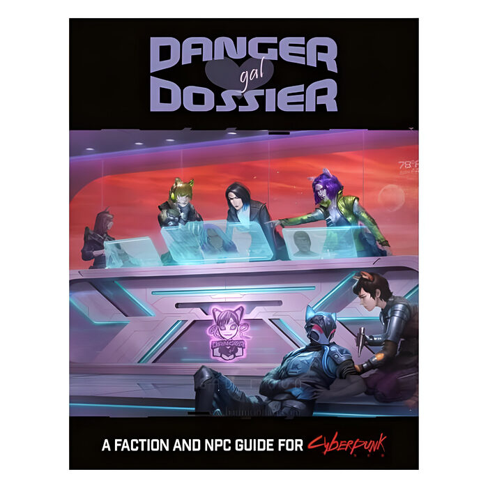 Cyberpunk Red RPG Danger Gal Dossier