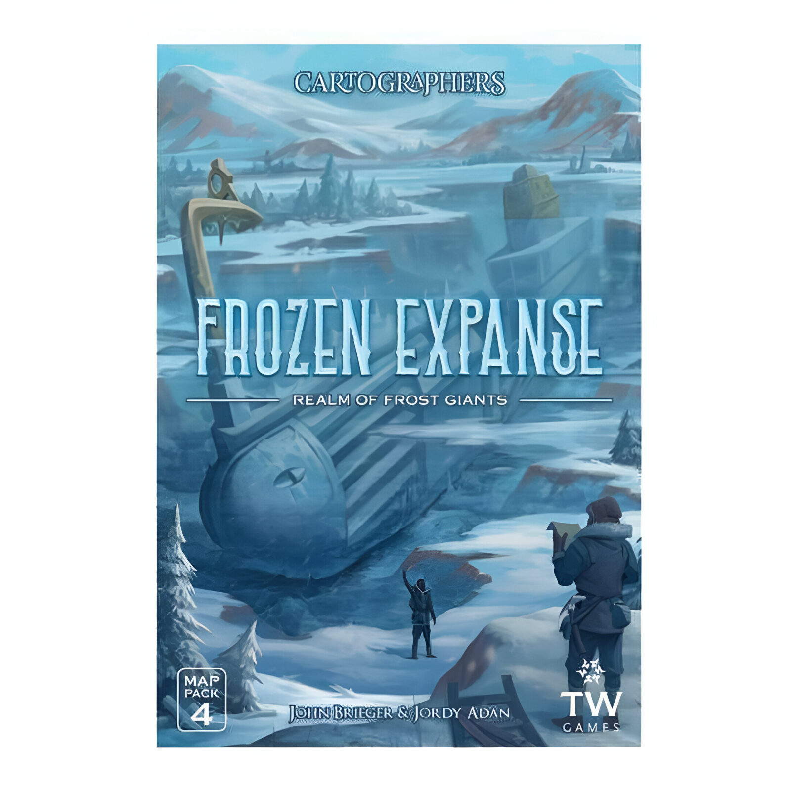 Cartographers Map Pack 4 – Frozen Expanse Cartographers Map Pack 4 – Frozen Expanse