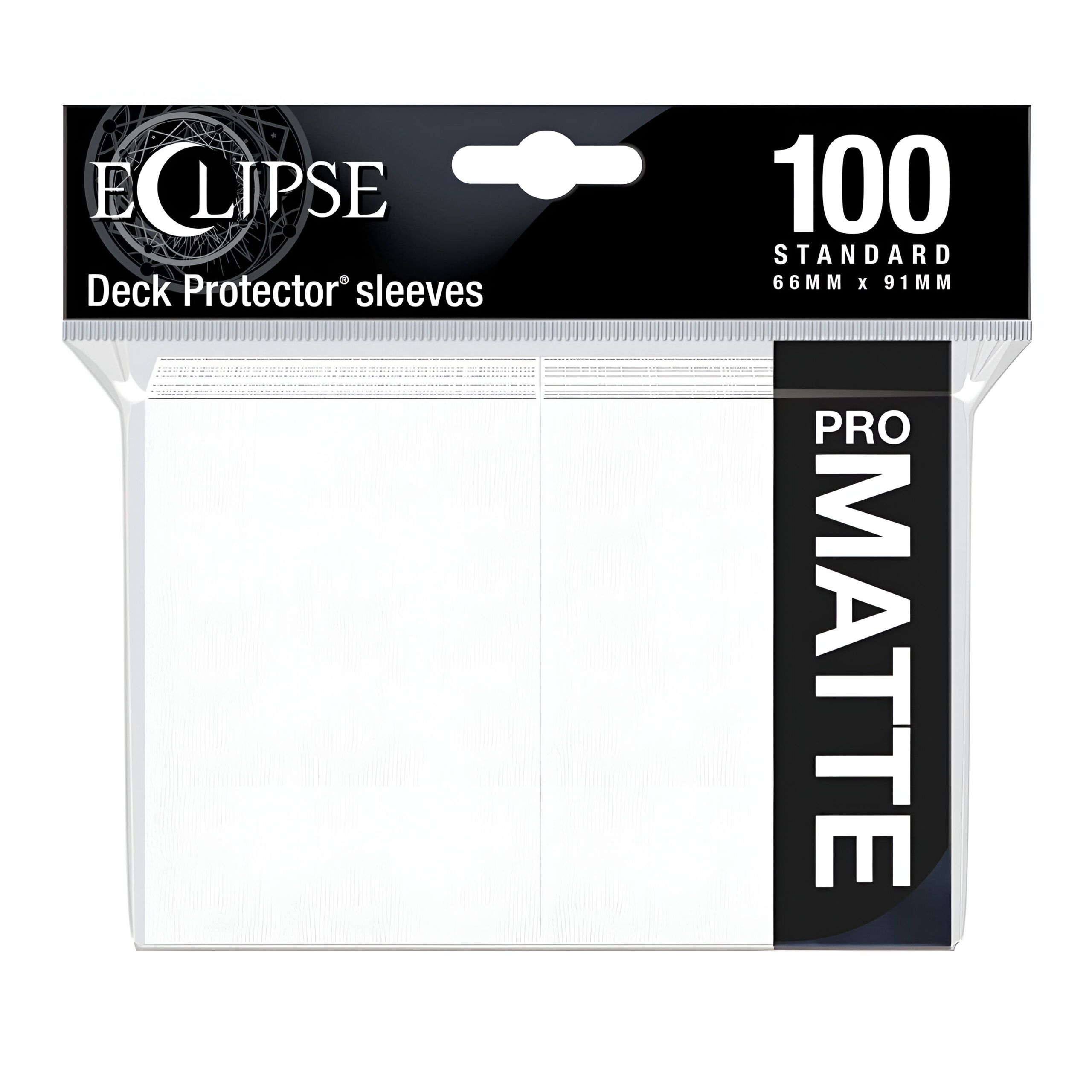 Eclipse Matte Standard Card Sleeves: Arctic White (100) 3 Eclipse Matte Standard Card Sleeves: Arctic White (100) 3