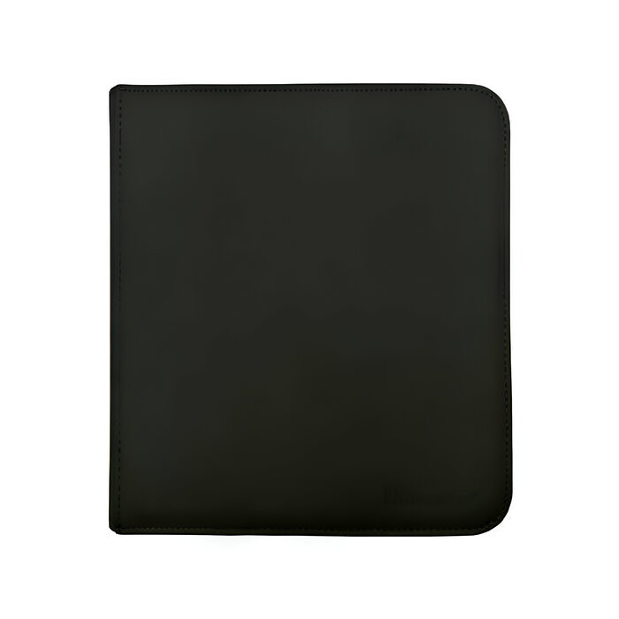 Vivid 12-Pocket Zippered PRO-Binder – Black