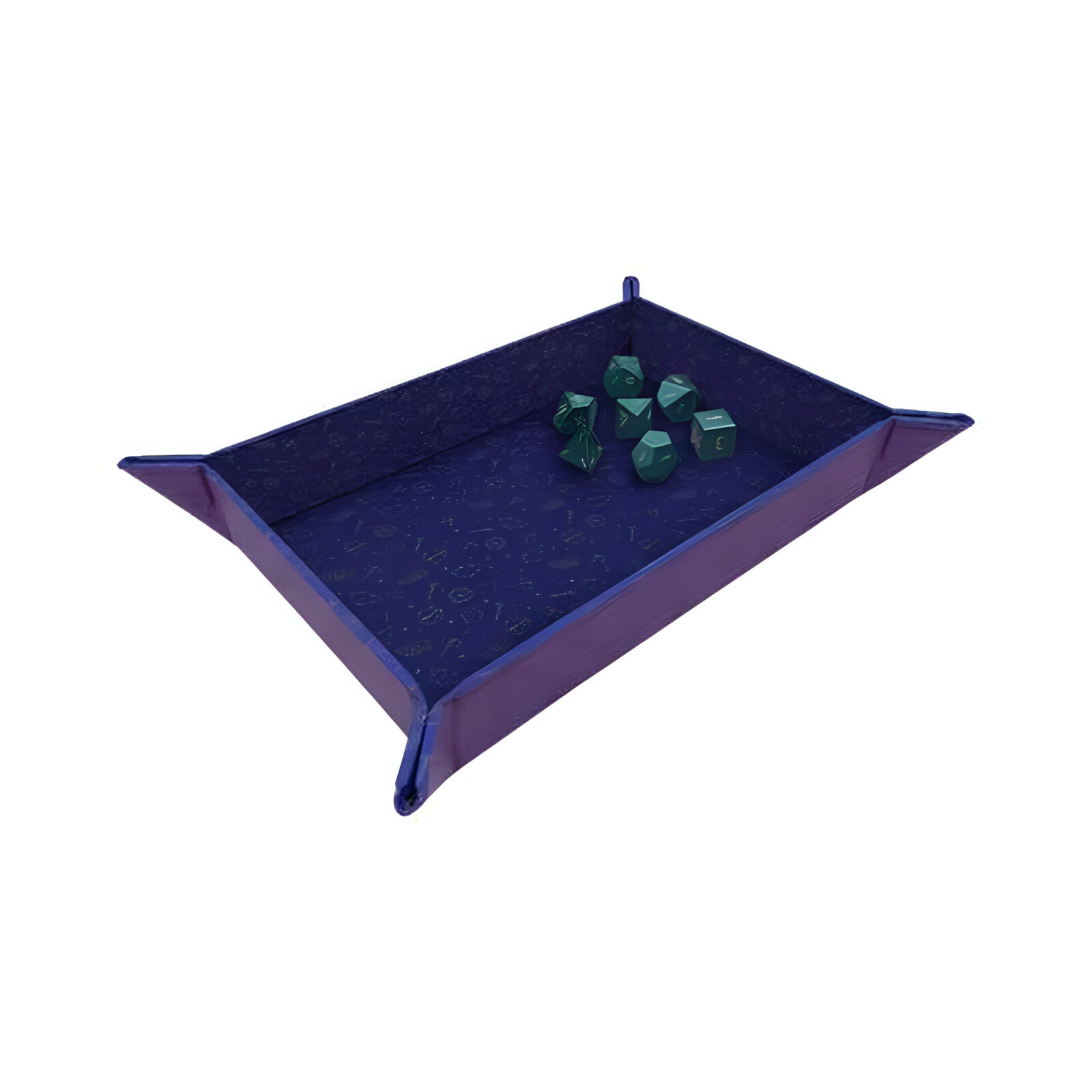 Critical Role: Bells Hells Pattern Printed Leatherette Folding Dice Tray 3