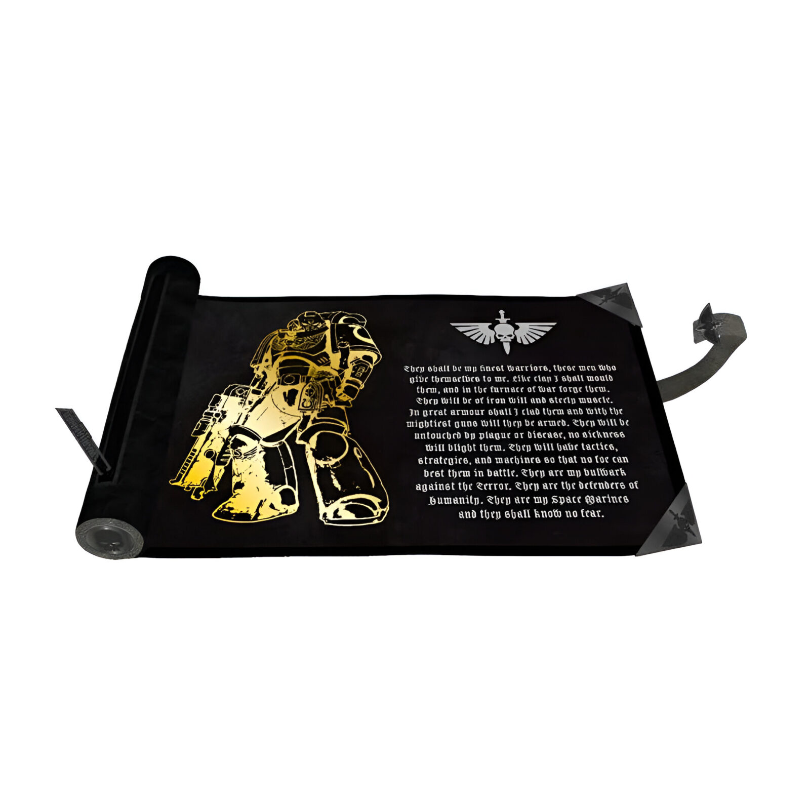 Warhammer 40,000: Space Marines – Adeptus Astartes Dice Scroll Premium Foil