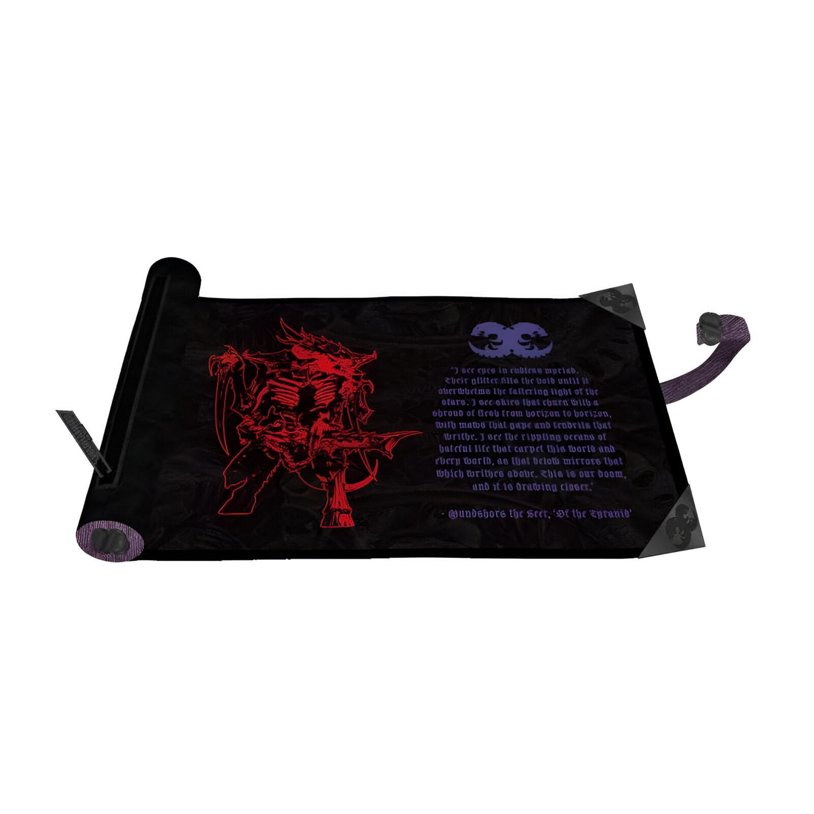 Warhammer 40,000: Tyranid Dice Scroll Premium Foil