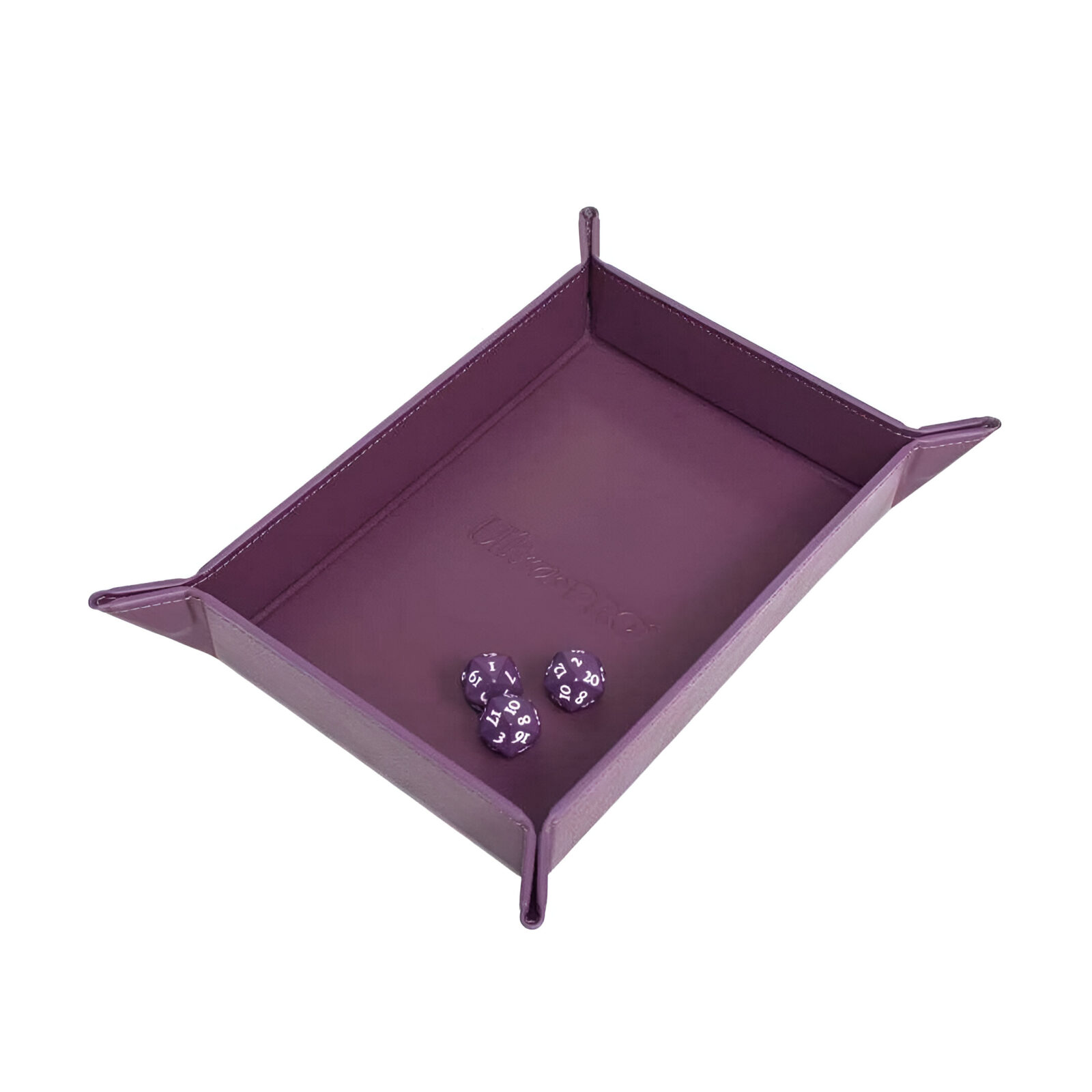Vivid Magnetic Folding Dice Tray – Midnight Plum