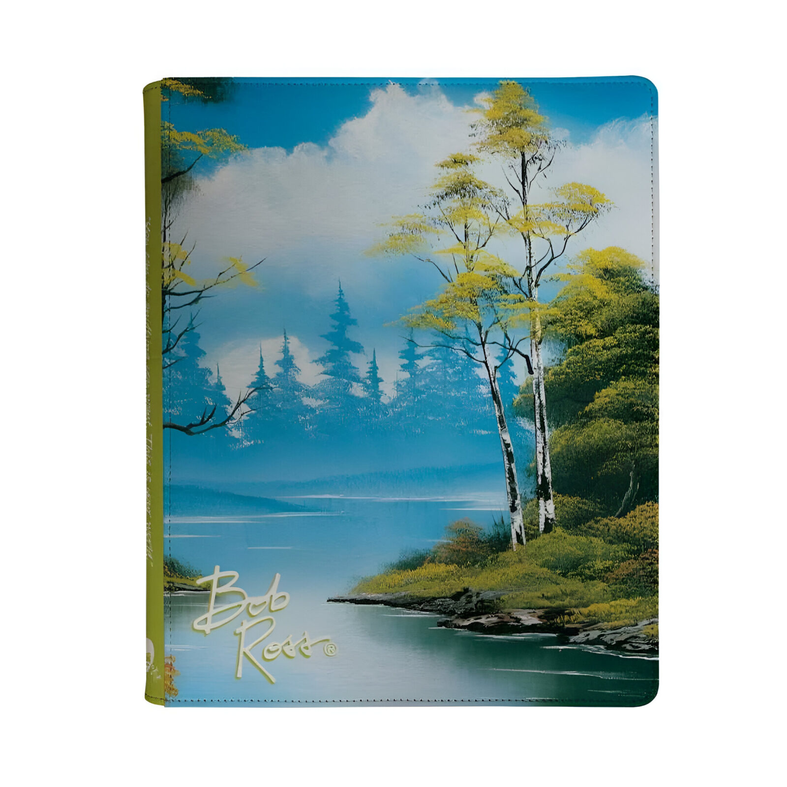 Bob Ross Lakeside Path 9-Pocket Zippered PRO-Binder