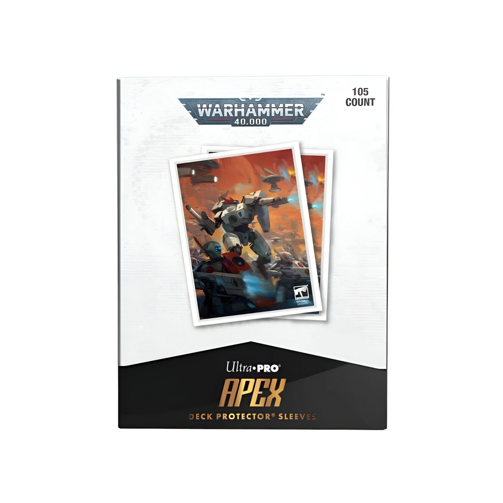 Warhammer 40,000: T’au Empire Codex Aligned 105ct Apex Deck Protector Sleeves